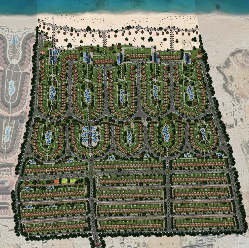 Master plan of La Vista Bay East
