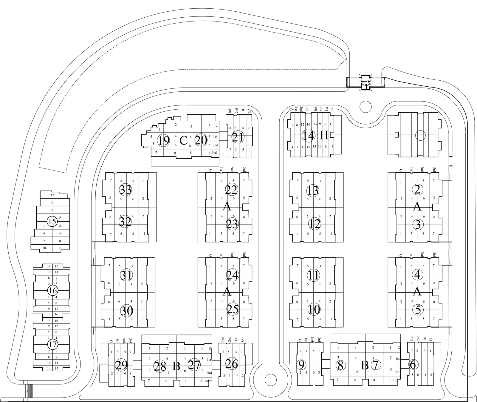 ماستر بلان الباتيو 7 التجمع الخامس