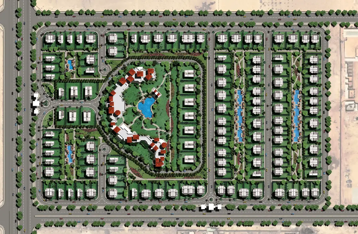 Master plan of El Patio Vera Sheikh Zayed